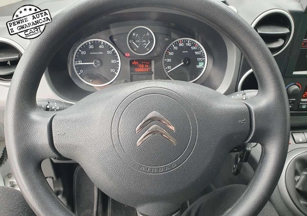 Citroen Berlingo cena 43900 przebieg: 88000, rok produkcji 2017 z Dobra małe 562